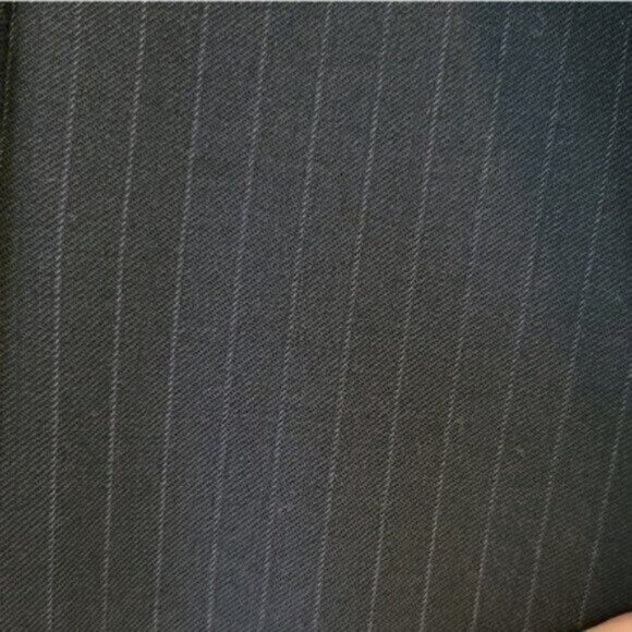 346 Brooks Brothers Wool Blend Pin Striped Blazer Jacket Black - Picture 7 of 7